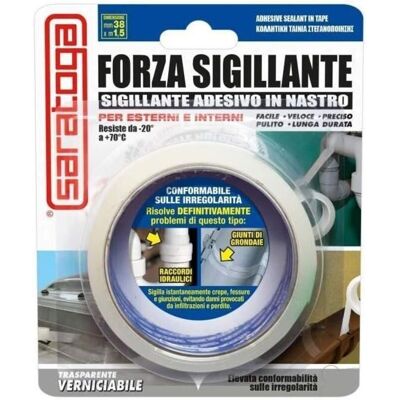SARATOGA Forza Nastro Sigillante - SARATOGA Forza Nastro Sigillante -
