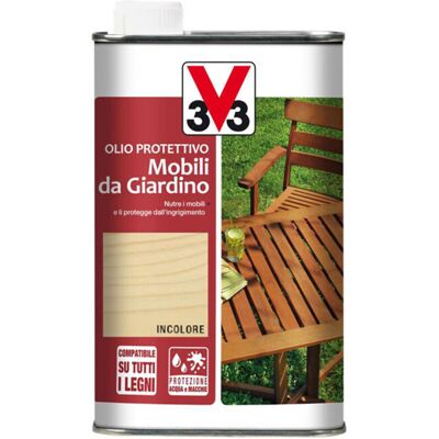 V33 Olio Protettivo Incolore Lt.0,5 V33 Olio Protettivo Incolore Lt.0,5