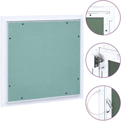 VIDAXL Pannello Di Accesso Telaio In Alluminio E Cartongesso 200x200mm - VIDAXL Pannello Di Accesso Telaio In Alluminio E Cartongesso 200x200mm -