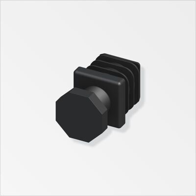 ALFER Piede Regolabile 23,5 Nero 2 Pezzi ALFER Piede Regolabile 23,5 Nero 2 Pezzi