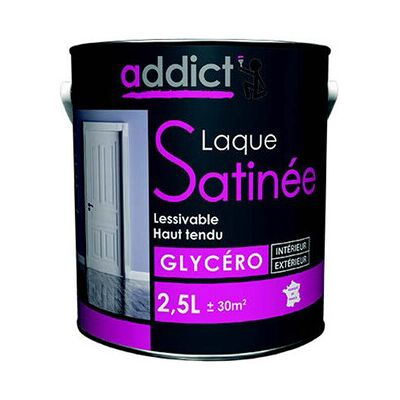 Colorante Addict 2,5L Satin Bianco Gesso - Vernice Colorante Addict 2,5L Satin Bianco Gesso - Vernice