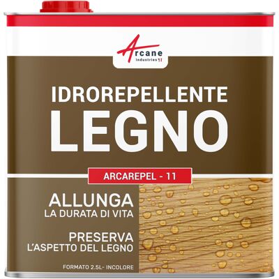 ARCANE INDUSTRIES Idrorepellente Per Legno Per Legno Esotico Ed Esterno: Arcarepel - 11 - 2,5 L (fino A 12,5 M²) - ARCANE INDUSTRIES Idrorepellente Per Legno Per Legno Esotico Ed Esterno: Arcarepel - 11 - 2,5 L (fino A 12,5 M²) -
