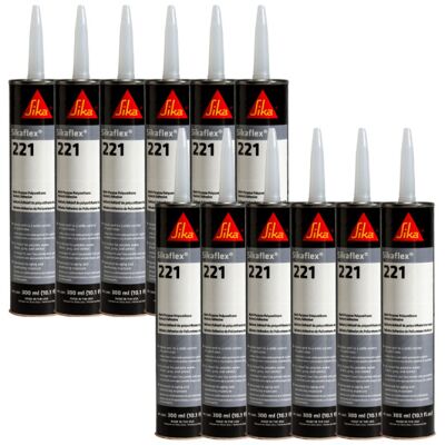 Sika Sikaflex 221 Sigillante multiuso bianco - 300ml Sika Sikaflex 221 Sigillante multiuso bianco - 300ml