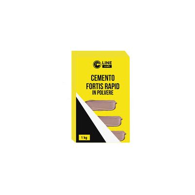 MARCA Cemento In Polvere Rapido 1 Kg Grigio Fortis Rapid C Line Craft 12 Pezzi MARCA Cemento In Polvere Rapido 1 Kg Grigio Fortis Rapid C Line Craft 12 Pezzi
