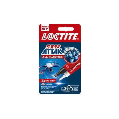 VDS Adesivo Super Attak All Plastics 2g+4ml VDS Adesivo Super Attak All Plastics 2g+4ml