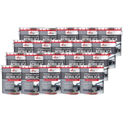 ARCANE INDUSTRIES Pittura Acrilica Per Esterni: Per Facciate Esterne E Stucco - Arcafaçade Renov - 20 X 10 L Rosso - Ral 030 50 40 - ARCANE INDUSTRIES Pittura Acrilica Per Esterni: Per Facciate Esterne E Stucco - Arcafaçade Renov - 20 X 10 L Rosso - Ral 030 50 40 -