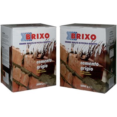 BRIXO Cemento Grigio Kg.5 BRIXO Cemento Grigio Kg.5