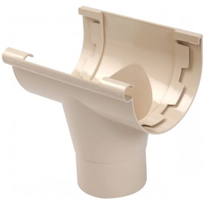 NICOLL - Uscita Centrale Per Grondaia Da 25 Cm, Uscita Da 80 Mm Di Diametro, Da Incollare Su Sabbia Pvc NICOLL - Uscita Centrale Per Grondaia Da 25 Cm, Uscita Da 80 Mm Di Diametro, Da Incollare Su Sabbia Pvc