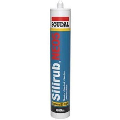 Sigillante silicone marrone Neo5 di Soudal - Costruzione & Vetratura - 300ml Sigillante silicone marrone Neo5 di Soudal - Costruzione & Vetratura - 300ml