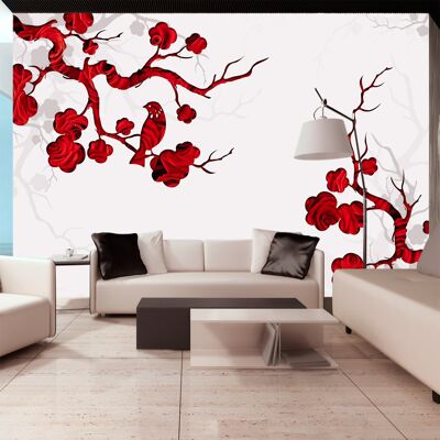 Carta da Parati Red Bush Artgeist - 400x280 Carta da Parati Red Bush Artgeist - 400x280