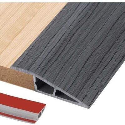 OEM Striscia Adesiva Per Soglia, 1 Metro, In Pvc, Per Soglia A Pavimento, Pendenza Inferiore A 1 Cm (larghezza 5 Cm, Effetto Legno Grigio Scuro) OEM Striscia Adesiva Per Soglia, 1 Metro, In Pvc, Per Soglia A Pavimento, Pendenza Inferiore A 1 Cm (larghezza 5 Cm, Effetto Legno Grigio Scuro)