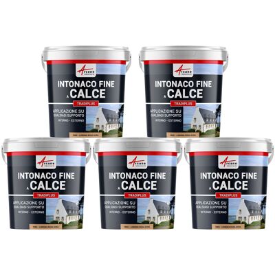 ARCANE INDUSTRIES Intonaco A Base Di Calce Per Decorazione Interna Ed Esterna - Tradiplus - 5 X 15 Kg Lisbona - Rosa Ocra - ARCANE INDUSTRIES Intonaco A Base Di Calce Per Decorazione Interna Ed Esterna - Tradiplus - 5 X 15 Kg Lisbona - Rosa Ocra -