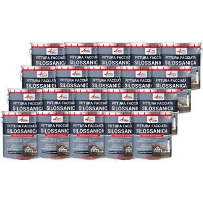 ARCANE INDUSTRIES Pittura Silossanica Per Esterni E Facciate, Ad Alto Potere Idrorepellente - Arcafaçade Siloxane - 20 X 10 L Rosso - Ral 030 50 40 - ARCANE INDUSTRIES Pittura Silossanica Per Esterni E Facciate, Ad Alto Potere Idrorepellente - Arcafaçade Siloxane - 20 X 10 L Rosso - Ral 030 50 40 -