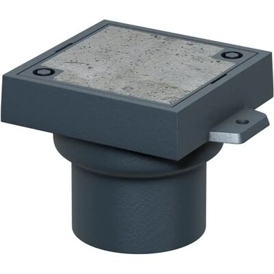 ACO Chiusino Di Ispezione Finor S Dn150 90 Gradi/m125/ghisa/coperchio Riempimento In Cemento, 5288.32.00 ACO Chiusino Di Ispezione Finor S Dn150 90 Gradi/m125/ghisa/coperchio Riempimento In Cemento, 5288.32.00
