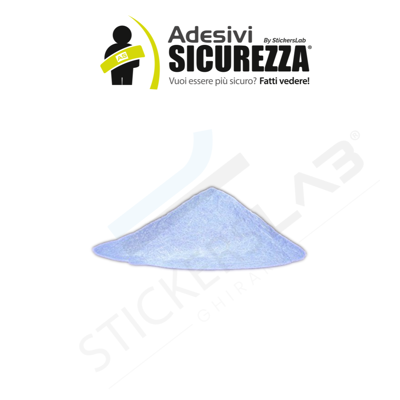 STICKERSLAB - Pigmento additivo luminescente fosforescente - Bianco STICKERSLAB - Pigmento additivo luminescente fosforescente - Bianco