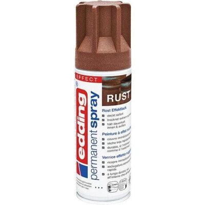 Edding Vernice Spray Rust Effect 200ml Formula Innovativa Edding Vernice Spray Rust Effect 200ml Formula Innovativa