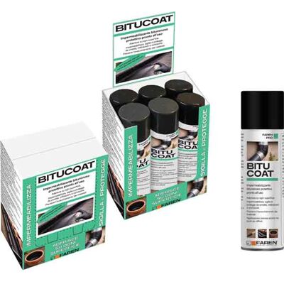 FAREN Impermeabilizzante Bituminoso Protettivo " Bitucoat" 500ml Spray FAREN Impermeabilizzante Bituminoso Protettivo " Bitucoat" 500ml Spray