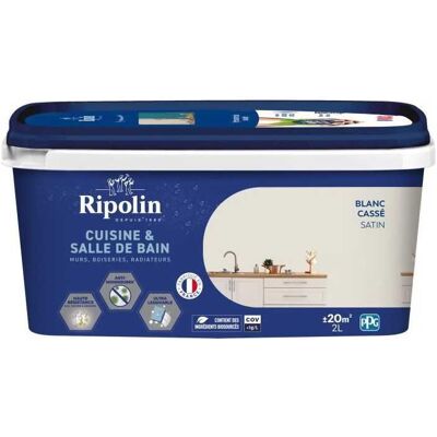 Vernice Satinata Beige Bianco RIPOLIN per Pareti e Superfici Vernice Satinata Beige Bianco RIPOLIN per Pareti e Superfici