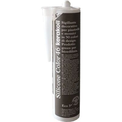 Kerakoll Silicone Colore 46 Sigillante - Piastrelle e Mosaici - 310ml Kerakoll Silicone Colore 46 Sigillante - Piastrelle e Mosaici - 310ml