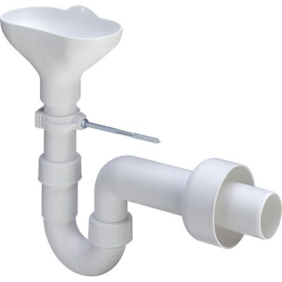 Viega Sifone di odore a tubo 7985.945 DN 50 Plastica Bianca - Sifone Viega Sifone di odore a tubo 7985.945 DN 50 Plastica Bianca - Sifone