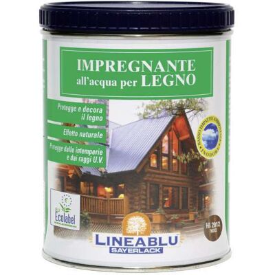 SAYERLACK Blu Impregnante Per Esterni - Rovere - 2,5 L SAYERLACK Blu Impregnante Per Esterni - Rovere - 2,5 L