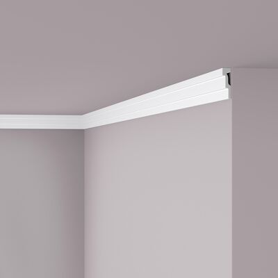 NMC Cornice Soffitto Parete M2 Nomastyl Noel Marquet Modanatura Tipo Stucco Design Moderno Bianco 2 M NMC Cornice Soffitto Parete M2 Nomastyl Noel Marquet Modanatura Tipo Stucco Design Moderno Bianco 2 M
