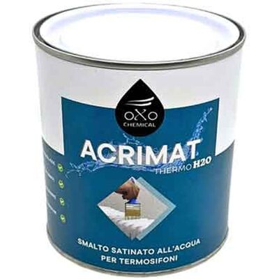 VDS Smalto Per Caloriferi All'acqua 750 Ml - Bianco Satinato VDS Smalto Per Caloriferi All'acqua 750 Ml - Bianco Satinato
