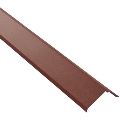 MCCOVER Bordi di tetto in acciaio - 1,20m - Ruggine marrone - Tipo di tetto MCCOVER Bordi di tetto in acciaio - 1,20m - Ruggine marrone - Tipo di tetto