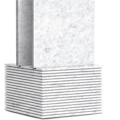 LZBARGON Pannello Acustico Autoadesivo, 12 Pezzi, Pannello Fonoassorbente In Fibra Di Poliestere, Grigio, 30 X 30 Cm, Retro Adesivo LZBARGON Pannello Acustico Autoadesivo, 12 Pezzi, Pannello Fonoassorbente In Fibra Di Poliestere, Grigio, 30 X 30 Cm, Retro Adesivo