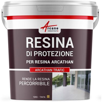 ARCANE INDUSTRIES Resina Di Protezione E Di Finitura Calpestabile, Per Tetti Piani - Arcathan Trafic - 12 Kg Beige Chiaro - Ral 1001 - ARCANE INDUSTRIES Resina Di Protezione E Di Finitura Calpestabile, Per Tetti Piani - Arcathan Trafic - 12 Kg Beige Chiaro - Ral 1001 -