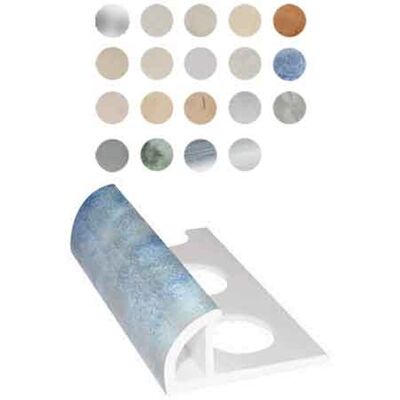 VDS Profilo Jolly Per Rivestimenti Marmorizzati H. 8 Mm - Beige VDS Profilo Jolly Per Rivestimenti Marmorizzati H. 8 Mm - Beige