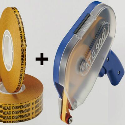 STICKERSLAB Biadesivo Transfer Tapes Reverse (atg System) A Basso Spessore 0,05mm (con/senza Dispenser Atg900) Packaging - 1 Rotolo: 12mm X 33m X 0,05mm + Dispenser Atg900 STICKERSLAB Biadesivo Transfer Tapes Reverse (atg System) A Basso Spessore 0,05mm (con/senza Dispenser Atg900) Packaging - 1 Rotolo: 12mm X 33m X 0,05mm + Dispenser Atg900