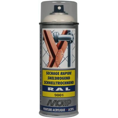 MOTIP Vernice Spray Acrilica, Ral 9001 Crema 400 Ml 07045 MOTIP Vernice Spray Acrilica, Ral 9001 Crema 400 Ml 07045