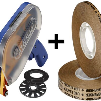 STICKERSLAB Biadesivo Transfer Tapes Reverse (atg System) Ad Alto Spessore 0,13mm (con/senza Dispenser Atg900) Packaging - 1 Rotolo: 19mm X 16,5m X 0,13mm + Dispenser Atg900 STICKERSLAB Biadesivo Transfer Tapes Reverse (atg System) Ad Alto Spessore 0,13mm (con/senza Dispenser Atg900) Packaging - 1 Rotolo: 19mm X 16,5m X 0,13mm + Dispenser Atg900