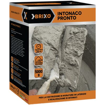 BRIXO Intonaco Pronto Kg.5 BRIXO Intonaco Pronto Kg.5