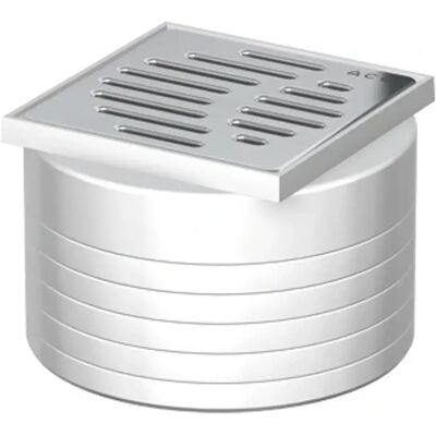 ACO Raccordo Easy-flow D125/ 100x100/ Pe/griglia A Fessura V2a/ K3, 2500.77.11 ACO Raccordo Easy-flow D125/ 100x100/ Pe/griglia A Fessura V2a/ K3, 2500.77.11