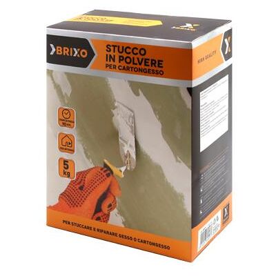 BRIXO Stucco In Polvere P/cartong. Kg.5 BRIXO Stucco In Polvere P/cartong. Kg.5
