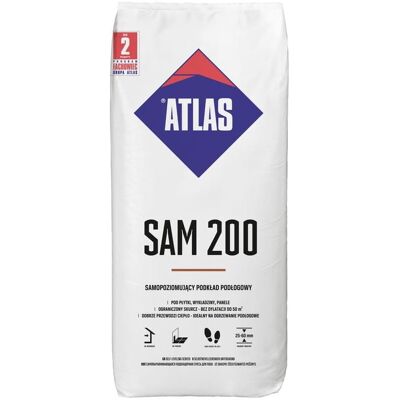 OEM Sottopavimento Autolivellante Atlas 25 Kg Atlas Sam 200 OEM Sottopavimento Autolivellante Atlas 25 Kg Atlas Sam 200
