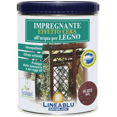 SAYERLACK Led Leds - Impregnante All'acqua Effetto Cera Per Legno Per Esterno - Hi 2212 Noce Lt.2,5 SAYERLACK Led Leds - Impregnante All'acqua Effetto Cera Per Legno Per Esterno - Hi 2212 Noce Lt.2,5