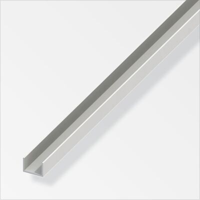 ALFER Profilo U 10x18x10 Pvc Bianco 1metro ALFER Profilo U 10x18x10 Pvc Bianco 1metro