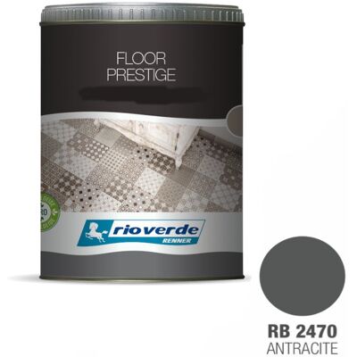 RENNER - Vernice Per Pavimenti Floor Prestige Rio Verde Da 0,75 Lt / Rb2470 - Antracite RENNER - Vernice Per Pavimenti Floor Prestige Rio Verde Da 0,75 Lt / Rb2470 - Antracite