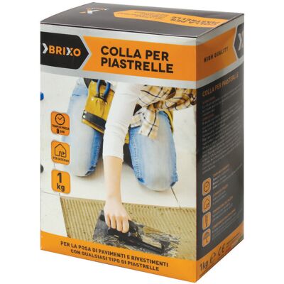 BRIXO Colla Per Piastrelle Kg.5 BRIXO Colla Per Piastrelle Kg.5