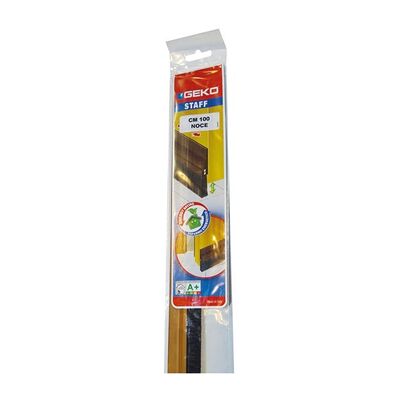 GEKO Fondo Porta Adesivo In Pvc + Spazzola 98cm Noce - GEKO Fondo Porta Adesivo In Pvc + Spazzola 98cm Noce -