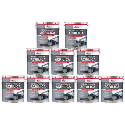 ARCANE INDUSTRIES Pittura Acrilica Per Esterni: Per Facciate Esterne E Stucco - Arcafaçade Renov - 10 X 10 L Beige - Ral 080 80 10 - ARCANE INDUSTRIES Pittura Acrilica Per Esterni: Per Facciate Esterne E Stucco - Arcafaçade Renov - 10 X 10 L Beige - Ral 080 80 10 -
