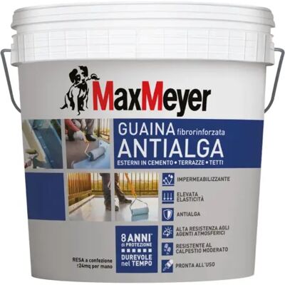 MAX MEYER Pittura Guaina Antialga Plus Grigio 4 Lt MAX MEYER Pittura Guaina Antialga Plus Grigio 4 Lt