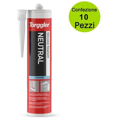 TORGGLER Multipack Da 10 Pz Silicone Neutro Trasparente 310-6188 TORGGLER Multipack Da 10 Pz Silicone Neutro Trasparente 310-6188