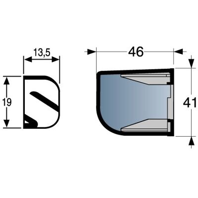 NICOLL - Modulo 30 acustico 41DNE 250x12 HF3042 - Bianco NICOLL - Modulo 30 acustico 41DNE 250x12 HF3042 - Bianco