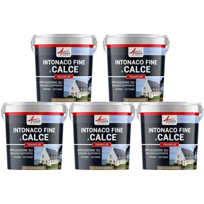 ARCANE INDUSTRIES Intonaco A Base Di Calce Per Decorazione Interna Ed Esterna - Tradiplus - 5 X 15 Kg Collioures Beige Scuro - ARCANE INDUSTRIES Intonaco A Base Di Calce Per Decorazione Interna Ed Esterna - Tradiplus - 5 X 15 Kg Collioures Beige Scuro -