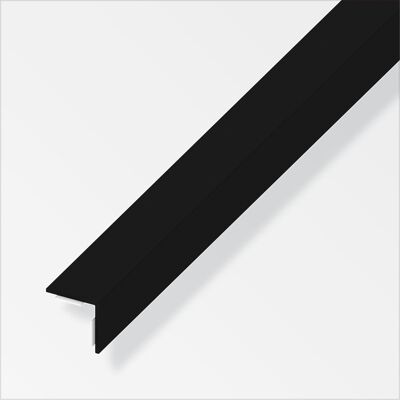 ALFER - Profilo angolare autoadesivo 20x20 - nero - 1 m - Profilo PVC ALFER - Profilo angolare autoadesivo 20x20 - nero - 1 m - Profilo PVC