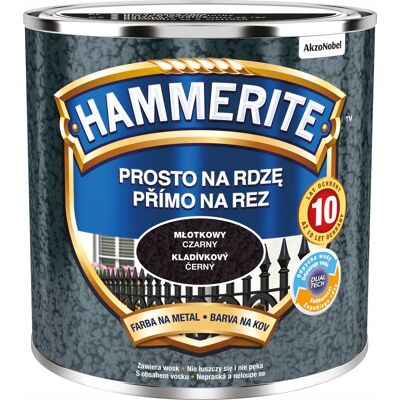 Hammerite - Prosto Na Rdzę - Martellato - Nero - Paint Hammerite - Prosto Na Rdzę - Martellato - Nero - Paint